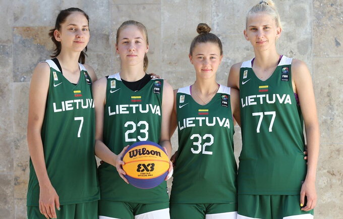 17-metės žais Europos čempionate (3x3 krepšinio asociacijos nuotr.)