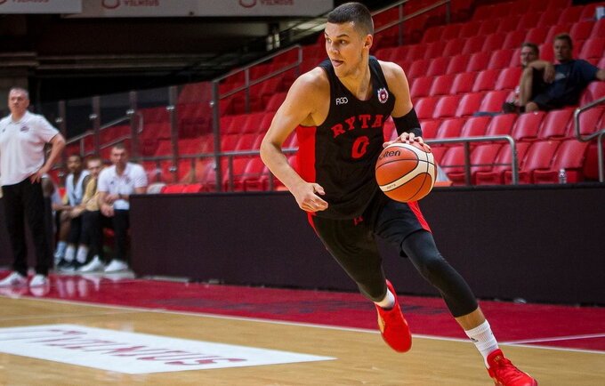 D.Sirvydis pelnė 16 taškų (R.Lukoševičiaus nuotr.)