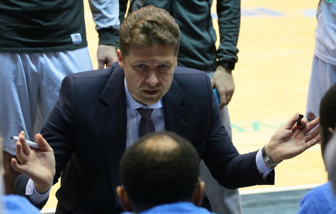 D.Kairys stojo prie „Avtodor“ vairo prieš mėnesį (Vtb-league.com nuotr.)