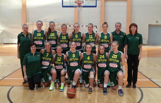U16 merginų rinktinė LKF
