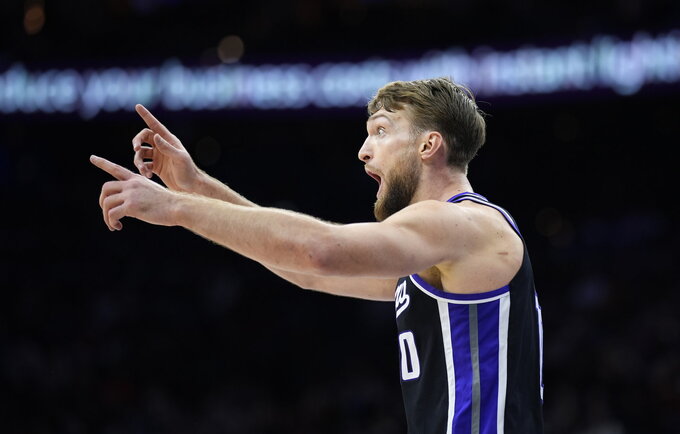 D.Sabonis rikiuojasi dešimtoje vietoje tarp Vakarų konferencijos puolėjų (Scanpix nuotr.)