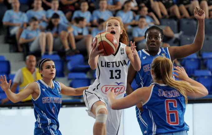 D.Belickaitė svariai prisidėjo prie pergalės (FIBA Europoe nuotr.)