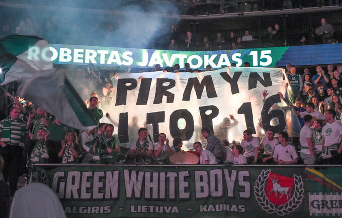 „Žalgiris“ „Top 16“ etapą pradėjo pralaimėjimu, tačiau kauniečiams dar visa kova prieš akis (Fotodiena.lt)