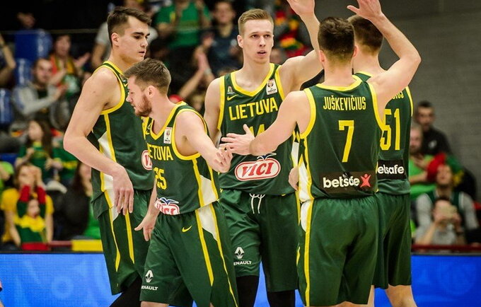 Lietuvos rinktinė sužinojo, kas gali tapti jų varžovais Pasaulio taurėje (FIBA Europe nuotr.)