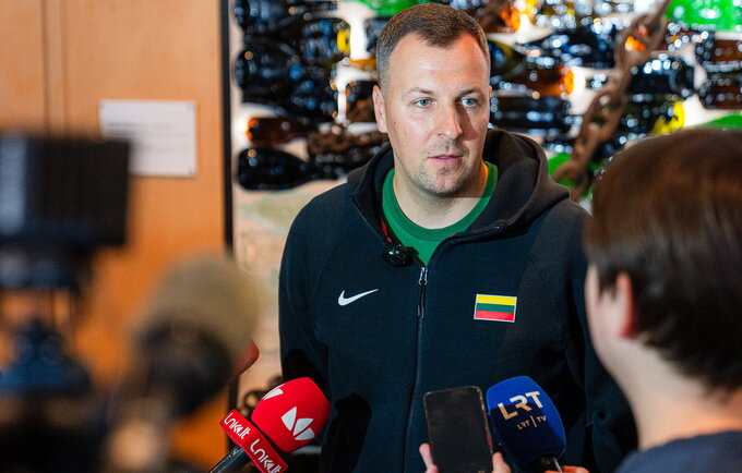 V.Stanišauskas davė startą pasirengimui (LKF nuotr.)