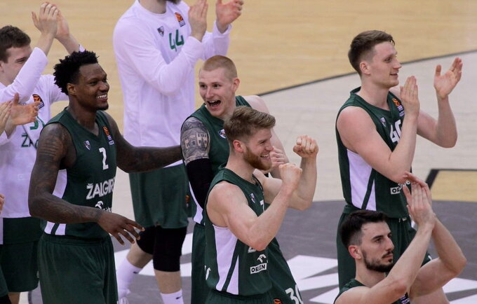 „Žalgirio“ laukia itin kietas riešutėlis (nuotr. „Žalgiris“)