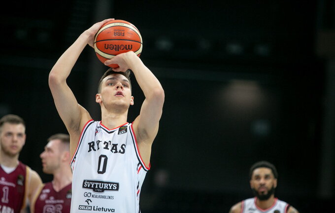 D.Sirvydis dar yra NBA klubų radaruose (BNS nuotr.)