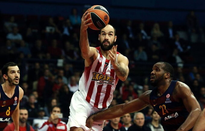 V.Spanoulis kovos prieš „Žalgirį“ (Scanpix nuotr.)