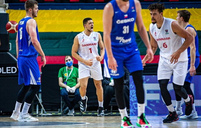 G.Lundbergas vedė danus į pergalę (FIBA Europe nuotr.)