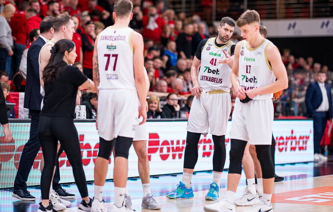 „Lietkabelio“ rungtynės buvo nukeltos (Foto: Rokas Lukoševičius)