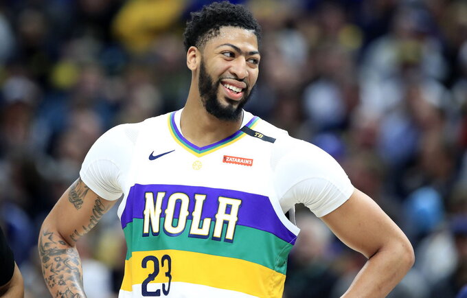 A.Davisas keliasi į „Lakers“ (Scanpix nuotr.)