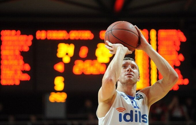 M.Runkauskas surinko 12 taškų (Fotodiena.lt nuotr.)