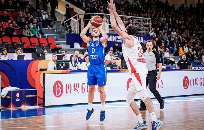 M.Spissu vedė italus į priekį (FIBA nuotr.)