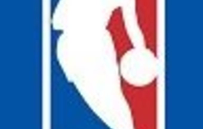 NBA logo su fonu Organizatorių nuotr.