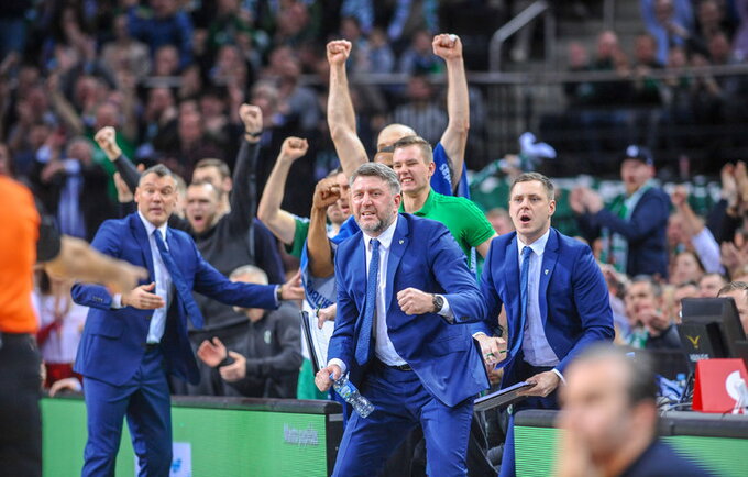 „Žalgiris“ jau šį vakarą gali nutraukti 17 metų trunkančią atkrintamųjų sausrą (Josvydas Elinskas, Fotodiena.lt)