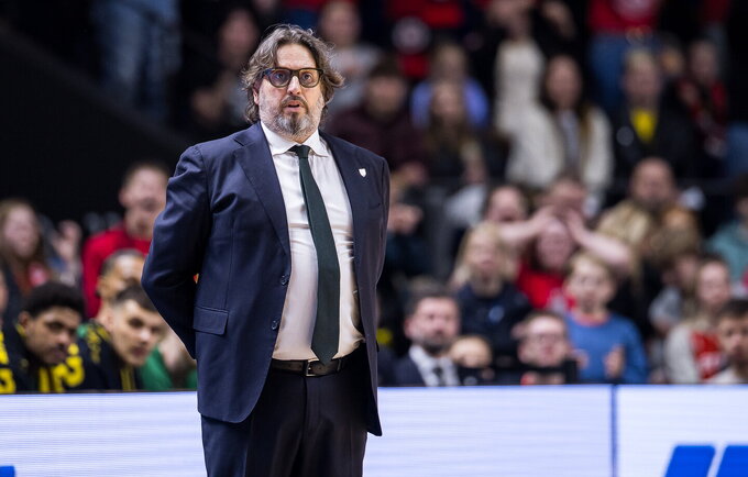 A.Trinchieri prisiminė darbą Graikijos rinktinėje („Betsafe-LKL“ nuotr.)