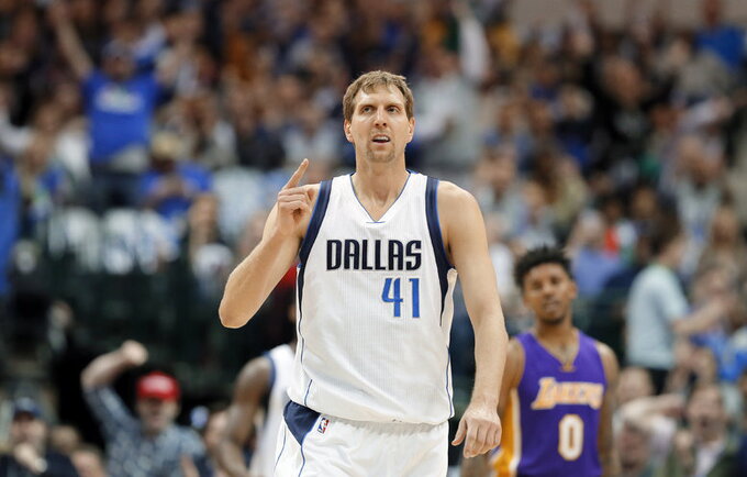 D.Nowitzki pavardė į NBA istoriją yra įrašyta aukso raidėmis (Scanpix nuotr.)