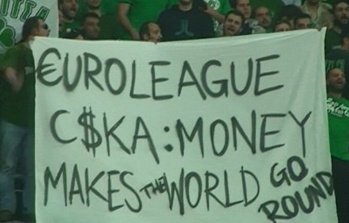"Panathinaikos" sirgalių žinutė Eurolygai