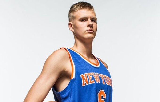 K.Porzingis sulaukė trenerių pasitikėjimo (Scanpix nuotr.)