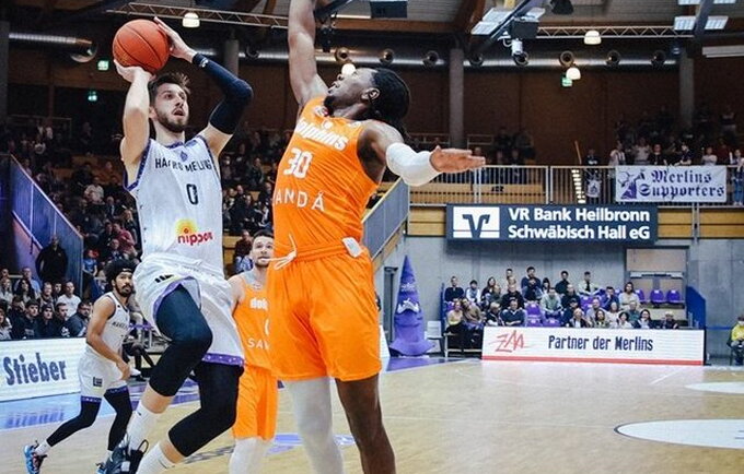 A.Mikalauskas pelnė 14 taškų (FIBA Europe nuotr.)