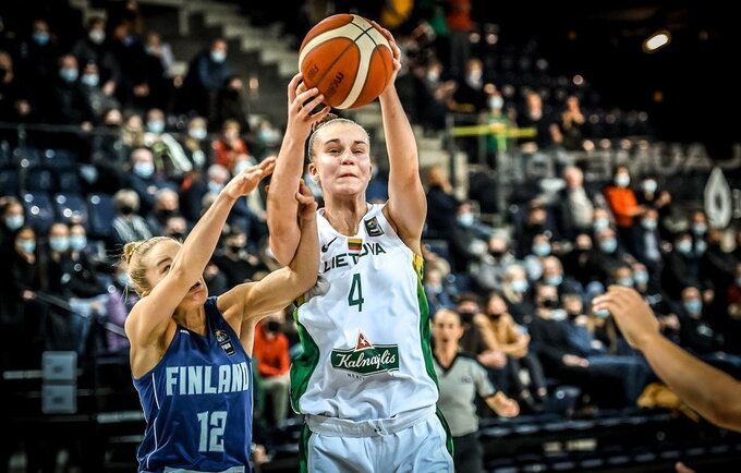 J.Jocytę tikimasi pamatyti 3x3 rinktinėje (FIBA nuotr.)
