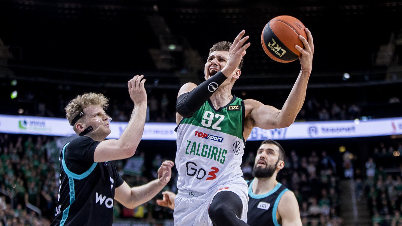 LKL: „Žalgiris“ – „M Basket-Delamode“ (GYVAI) | Krepsinis.net